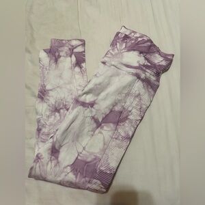 Offline by Aerie Pink and White Workout Leggings